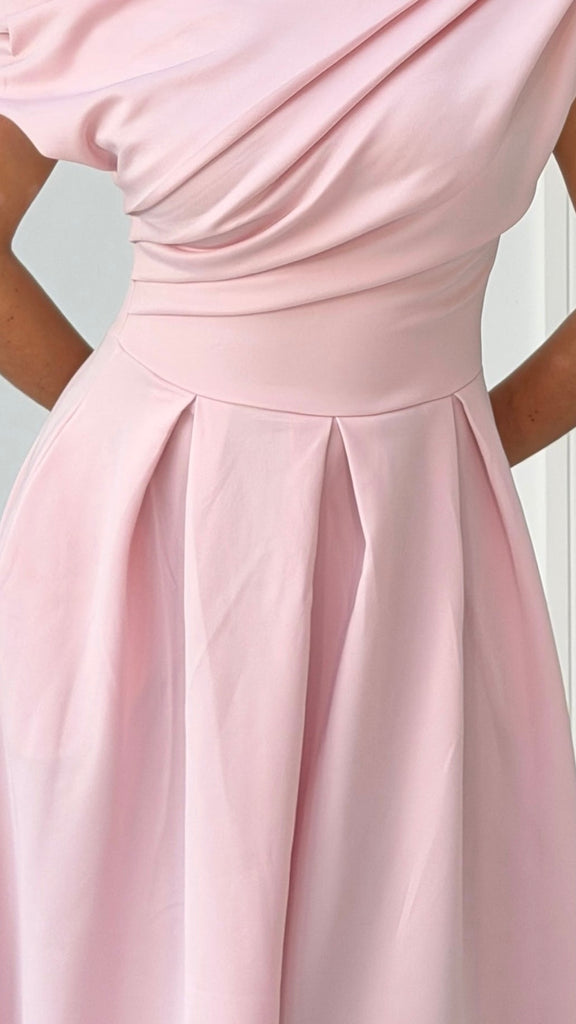 Betty Dress- Pink – Suzsa Boutique
